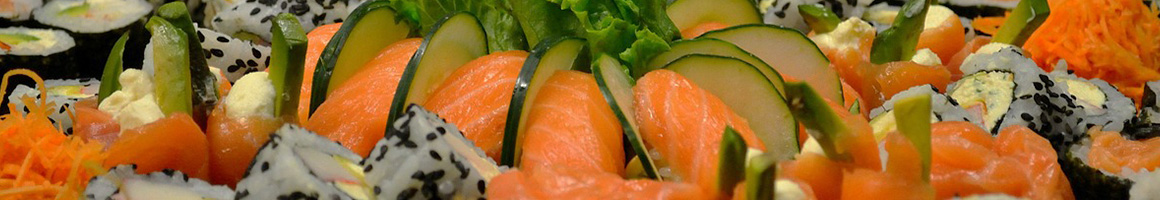 Eating Japanese Sushi at Misaki Sushi restaurant in Staten Island, NY.